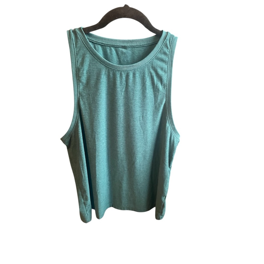 Beyond Yoga Small Featherweight Rebalance Tank Deep Sea